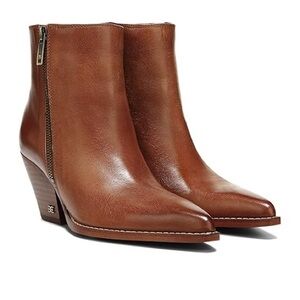 Sam Edelman Brown Heeled Bootie